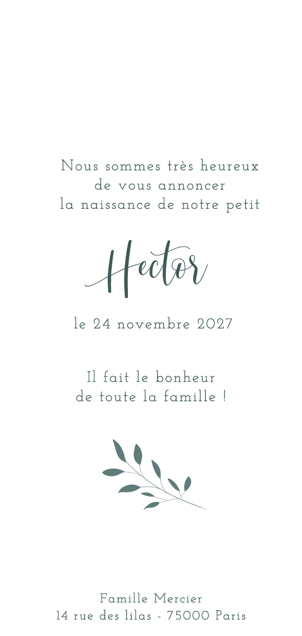 Save the Date marque-page à personnaliser - Rosemood