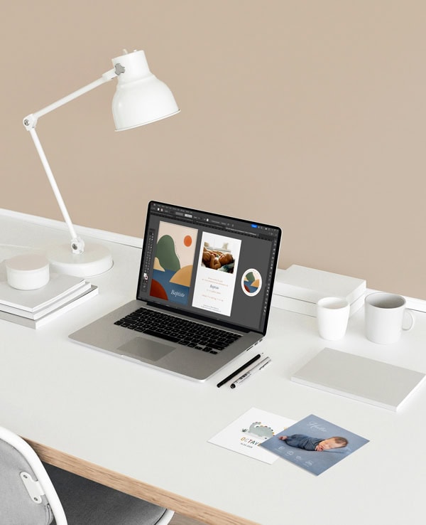 bureau de notre graphiste